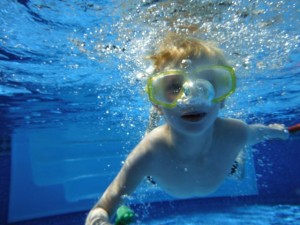 not afraid to swim anymore