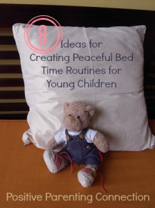 bedtime routine positive parenting